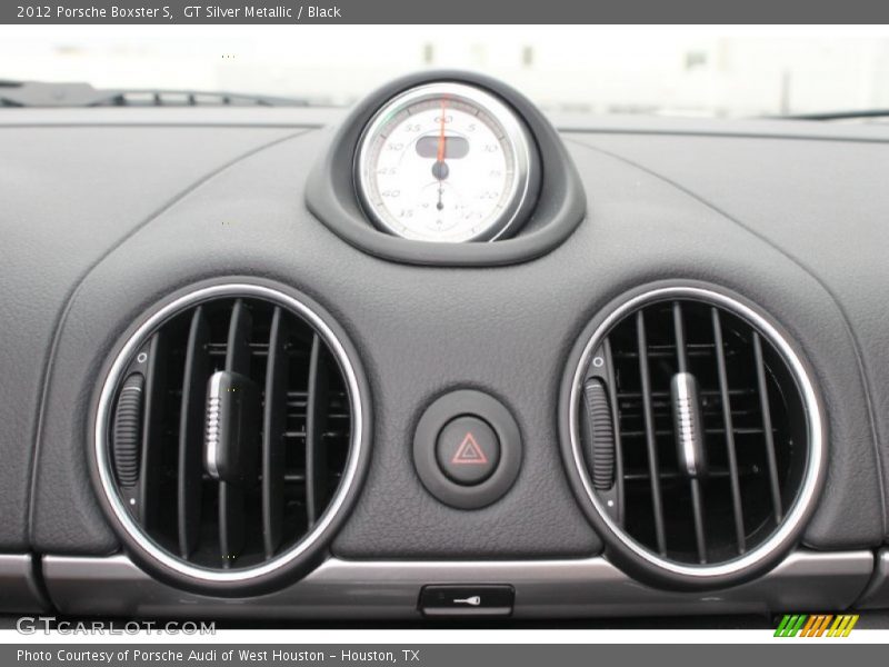 GT Silver Metallic / Black 2012 Porsche Boxster S