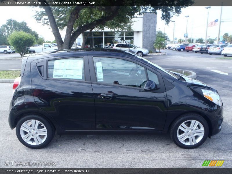 Black Granite / Silver/Silver 2013 Chevrolet Spark LS