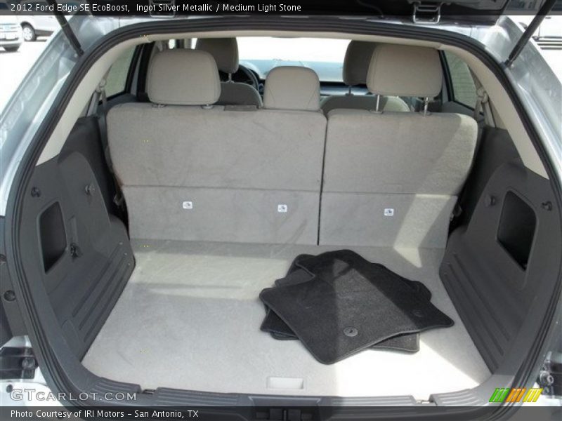 Ingot Silver Metallic / Medium Light Stone 2012 Ford Edge SE EcoBoost