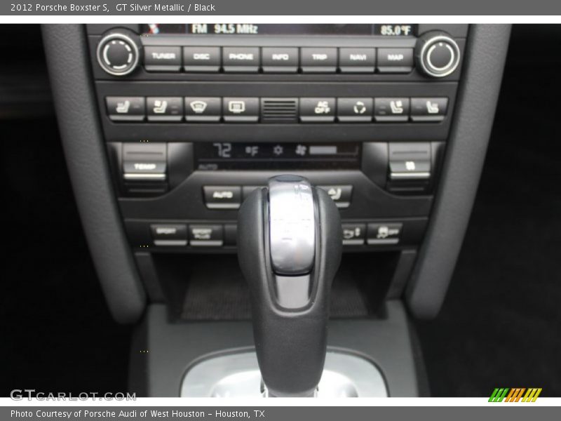 GT Silver Metallic / Black 2012 Porsche Boxster S