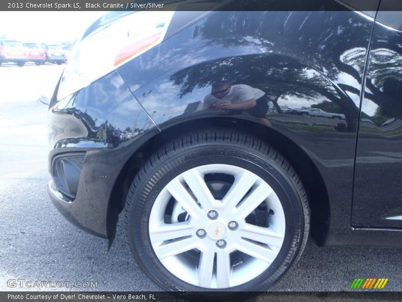 Black Granite / Silver/Silver 2013 Chevrolet Spark LS