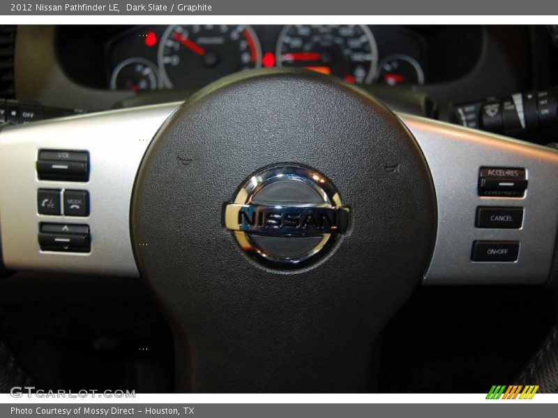 Dark Slate / Graphite 2012 Nissan Pathfinder LE