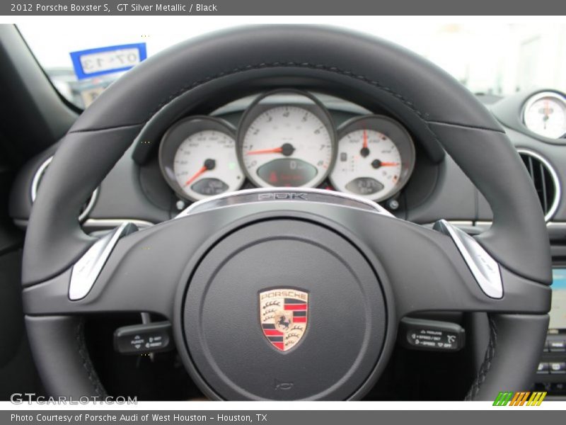 GT Silver Metallic / Black 2012 Porsche Boxster S