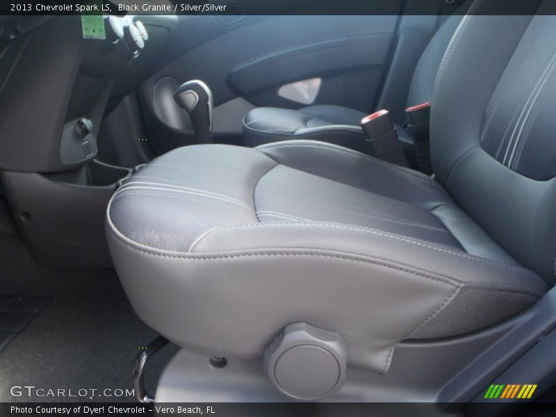 Black Granite / Silver/Silver 2013 Chevrolet Spark LS