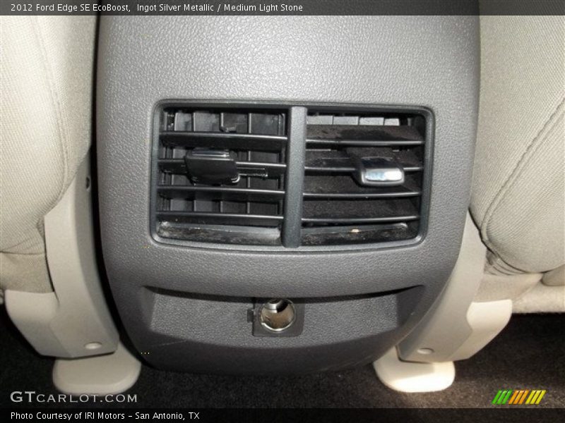 Ingot Silver Metallic / Medium Light Stone 2012 Ford Edge SE EcoBoost