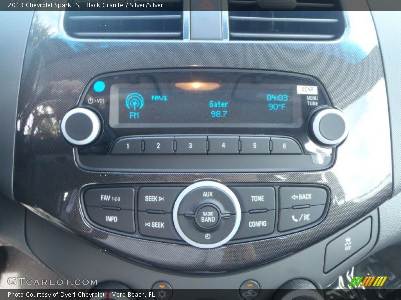 Black Granite / Silver/Silver 2013 Chevrolet Spark LS