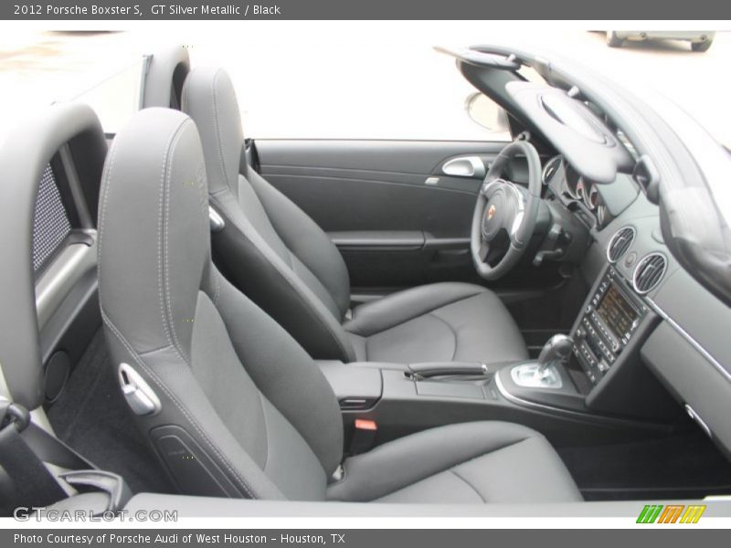 GT Silver Metallic / Black 2012 Porsche Boxster S