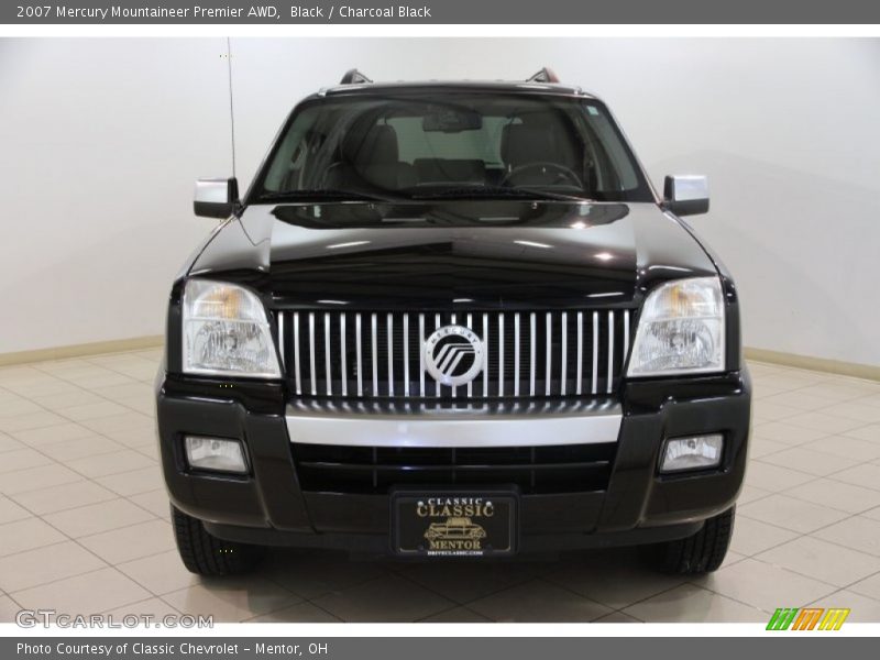Black / Charcoal Black 2007 Mercury Mountaineer Premier AWD