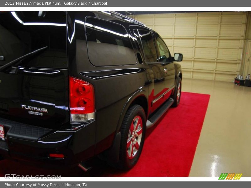 Galaxy Black / Charcoal 2012 Nissan Armada Platinum