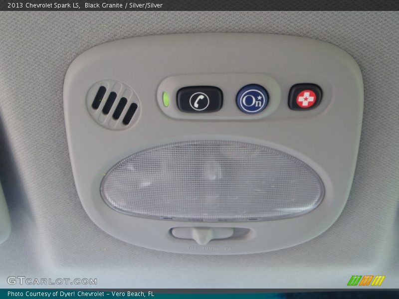 Black Granite / Silver/Silver 2013 Chevrolet Spark LS