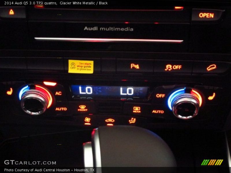 Glacier White Metallic / Black 2014 Audi Q5 3.0 TFSI quattro