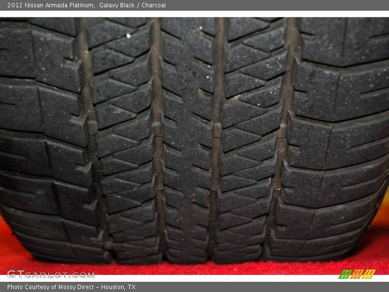 Galaxy Black / Charcoal 2012 Nissan Armada Platinum