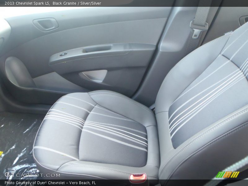 Black Granite / Silver/Silver 2013 Chevrolet Spark LS