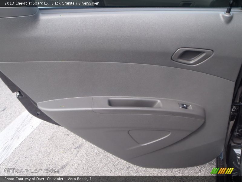 Black Granite / Silver/Silver 2013 Chevrolet Spark LS