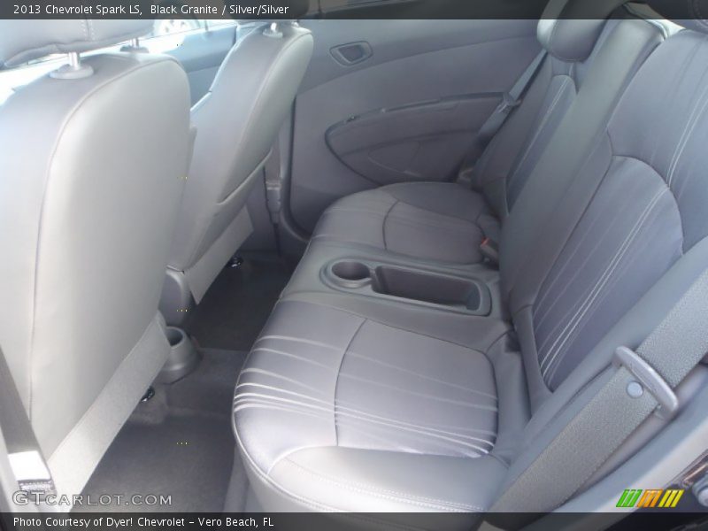 Black Granite / Silver/Silver 2013 Chevrolet Spark LS
