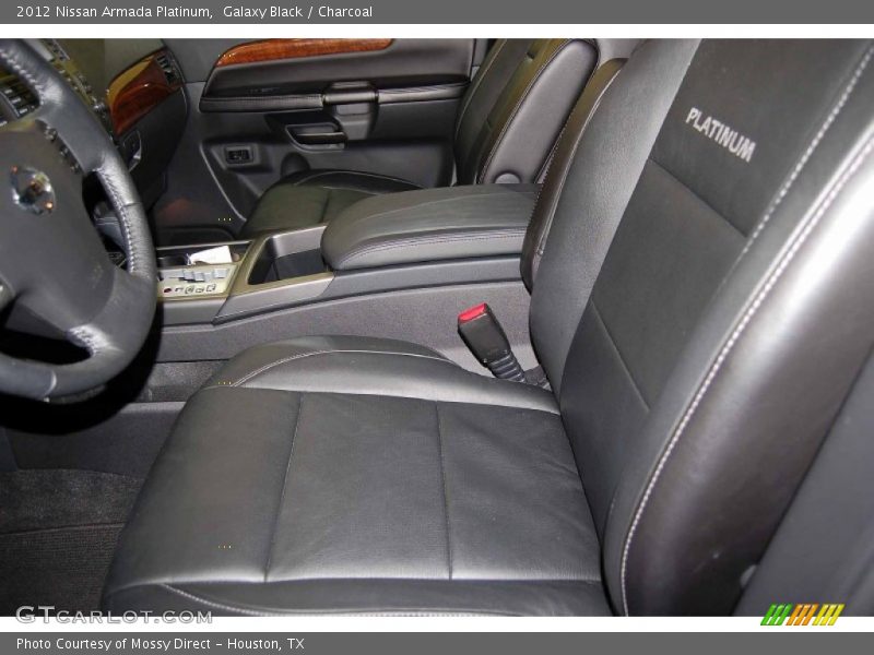 Galaxy Black / Charcoal 2012 Nissan Armada Platinum