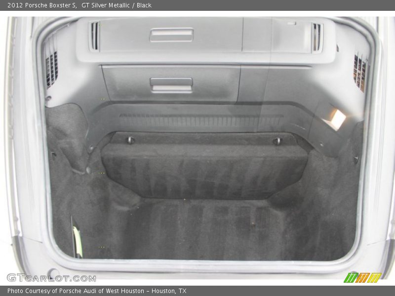  2012 Boxster S Trunk