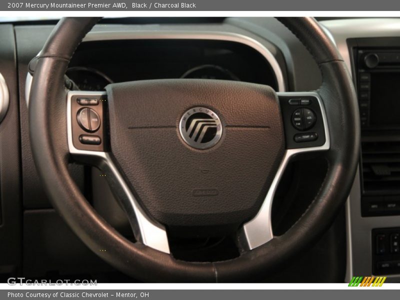 Black / Charcoal Black 2007 Mercury Mountaineer Premier AWD