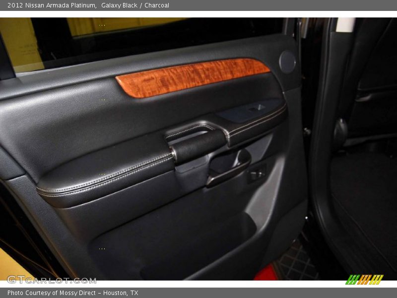 Galaxy Black / Charcoal 2012 Nissan Armada Platinum