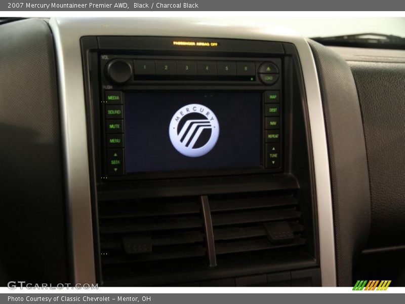 Black / Charcoal Black 2007 Mercury Mountaineer Premier AWD