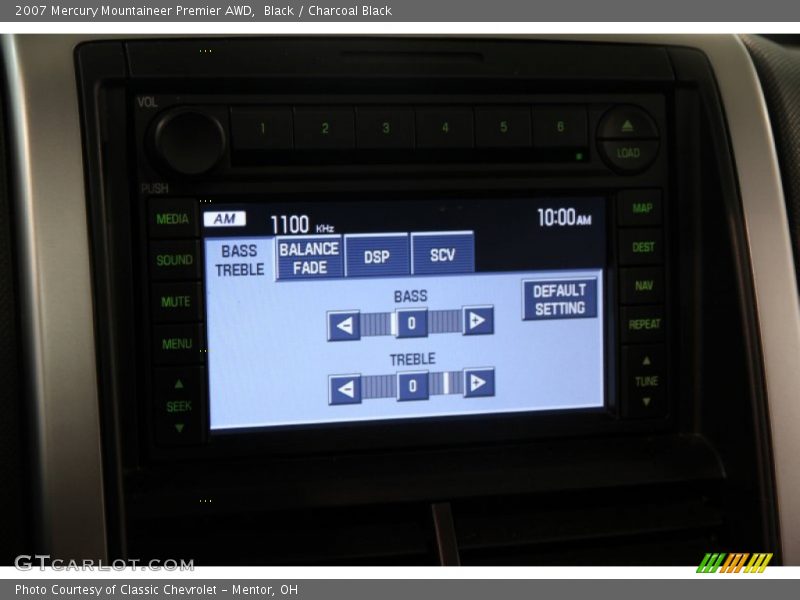 Black / Charcoal Black 2007 Mercury Mountaineer Premier AWD