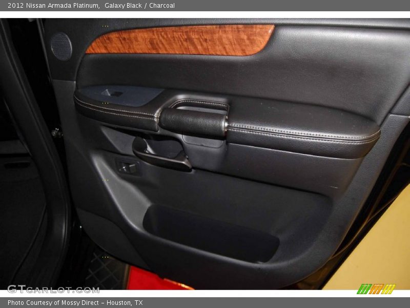 Galaxy Black / Charcoal 2012 Nissan Armada Platinum