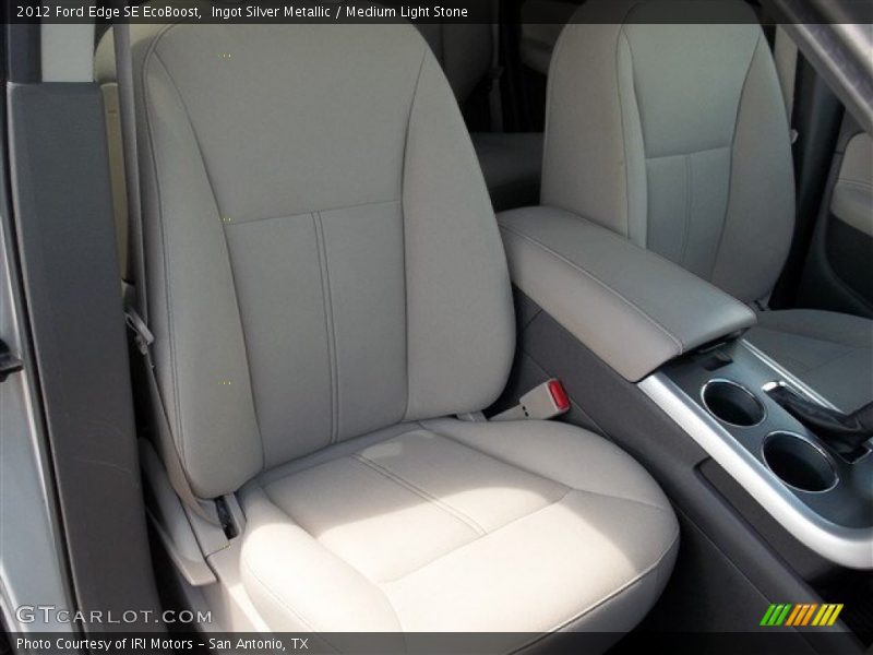 Ingot Silver Metallic / Medium Light Stone 2012 Ford Edge SE EcoBoost