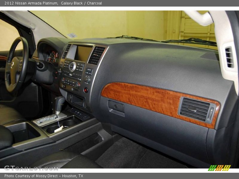 Galaxy Black / Charcoal 2012 Nissan Armada Platinum