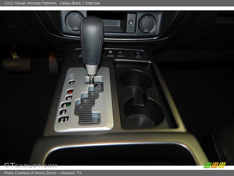 Galaxy Black / Charcoal 2012 Nissan Armada Platinum