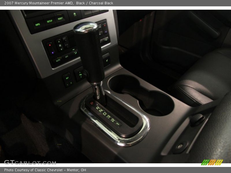 Black / Charcoal Black 2007 Mercury Mountaineer Premier AWD