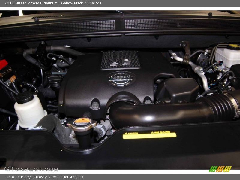 Galaxy Black / Charcoal 2012 Nissan Armada Platinum