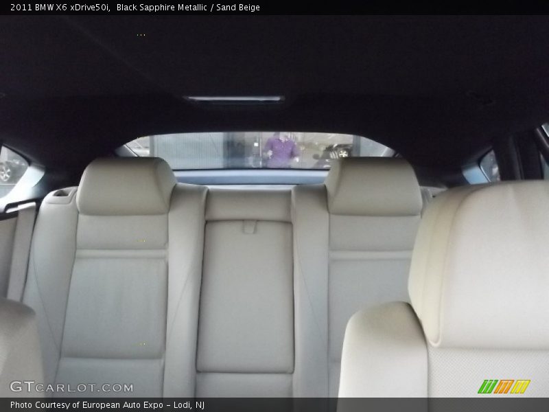 Black Sapphire Metallic / Sand Beige 2011 BMW X6 xDrive50i
