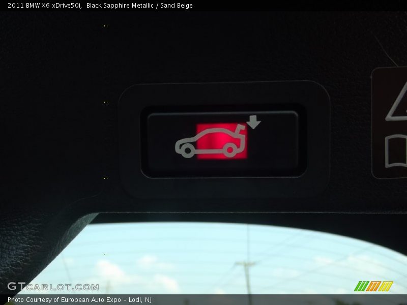 Black Sapphire Metallic / Sand Beige 2011 BMW X6 xDrive50i
