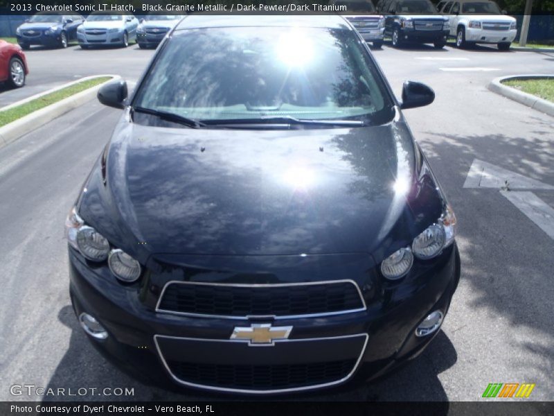 Black Granite Metallic / Dark Pewter/Dark Titanium 2013 Chevrolet Sonic LT Hatch