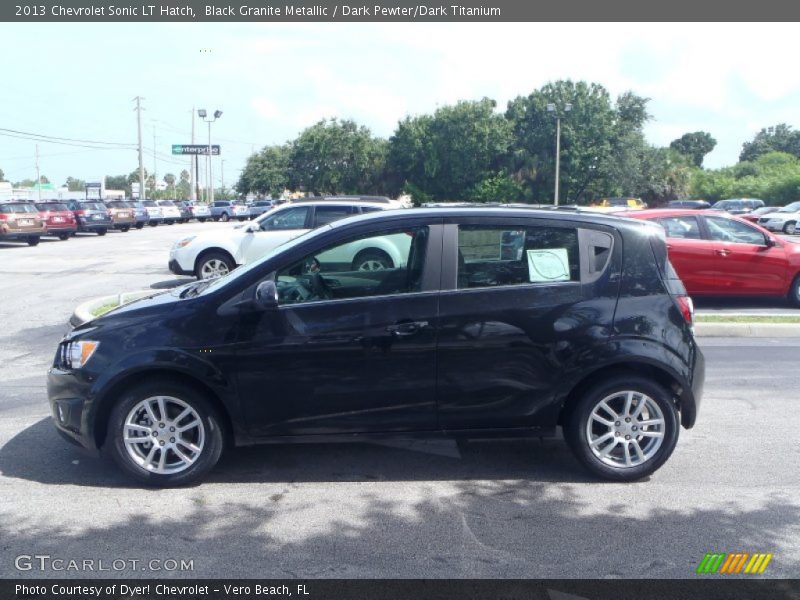 Black Granite Metallic / Dark Pewter/Dark Titanium 2013 Chevrolet Sonic LT Hatch