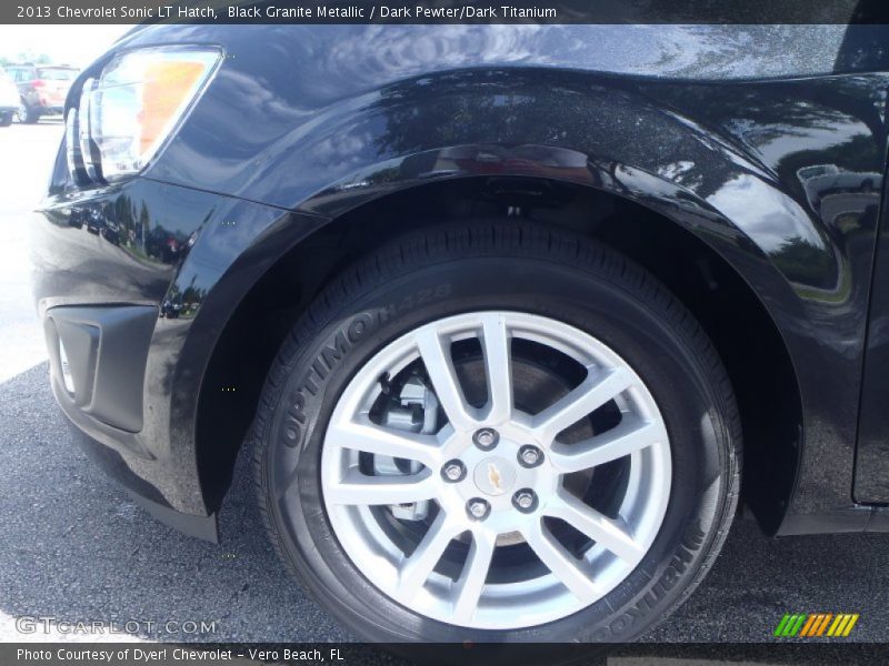 Black Granite Metallic / Dark Pewter/Dark Titanium 2013 Chevrolet Sonic LT Hatch