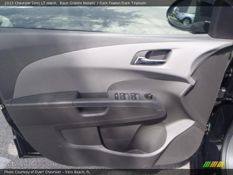 Black Granite Metallic / Dark Pewter/Dark Titanium 2013 Chevrolet Sonic LT Hatch