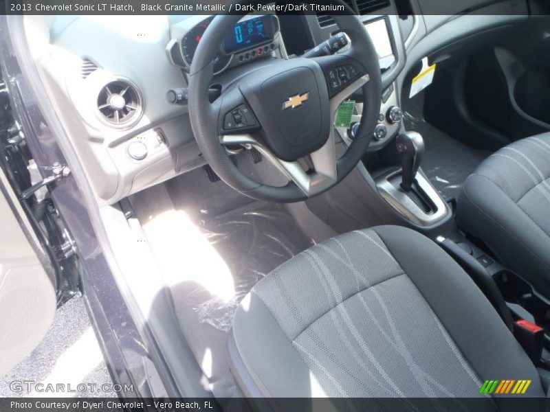 Black Granite Metallic / Dark Pewter/Dark Titanium 2013 Chevrolet Sonic LT Hatch