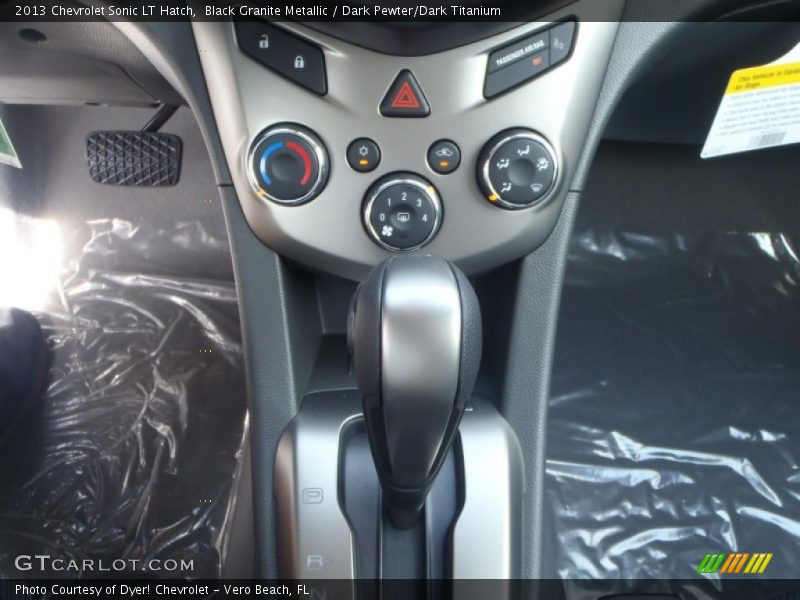Black Granite Metallic / Dark Pewter/Dark Titanium 2013 Chevrolet Sonic LT Hatch