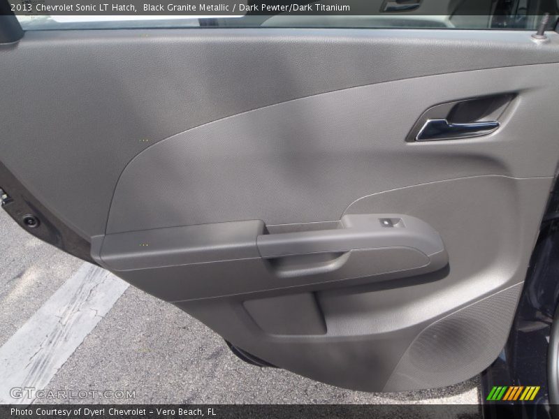 Black Granite Metallic / Dark Pewter/Dark Titanium 2013 Chevrolet Sonic LT Hatch