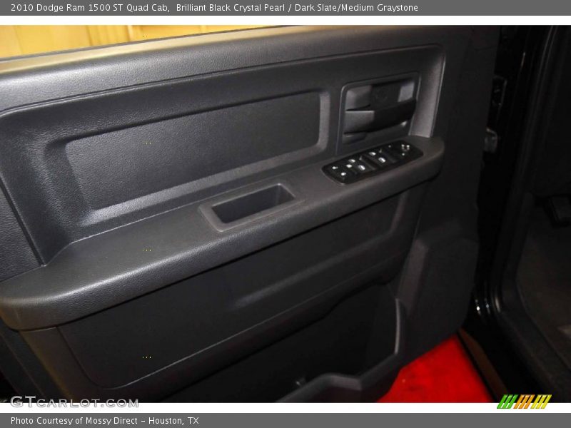 Brilliant Black Crystal Pearl / Dark Slate/Medium Graystone 2010 Dodge Ram 1500 ST Quad Cab