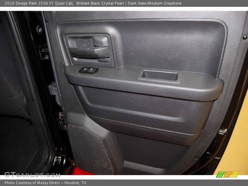 Brilliant Black Crystal Pearl / Dark Slate/Medium Graystone 2010 Dodge Ram 1500 ST Quad Cab