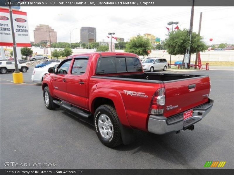 Barcelona Red Metallic / Graphite 2013 Toyota Tacoma V6 TRD Prerunner Double Cab