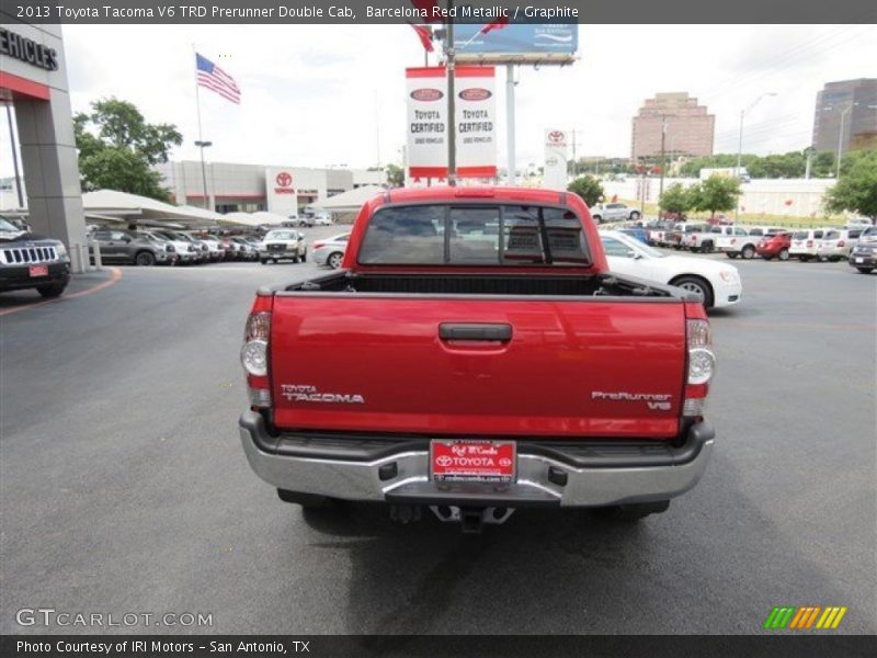 Barcelona Red Metallic / Graphite 2013 Toyota Tacoma V6 TRD Prerunner Double Cab