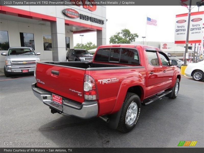 Barcelona Red Metallic / Graphite 2013 Toyota Tacoma V6 TRD Prerunner Double Cab