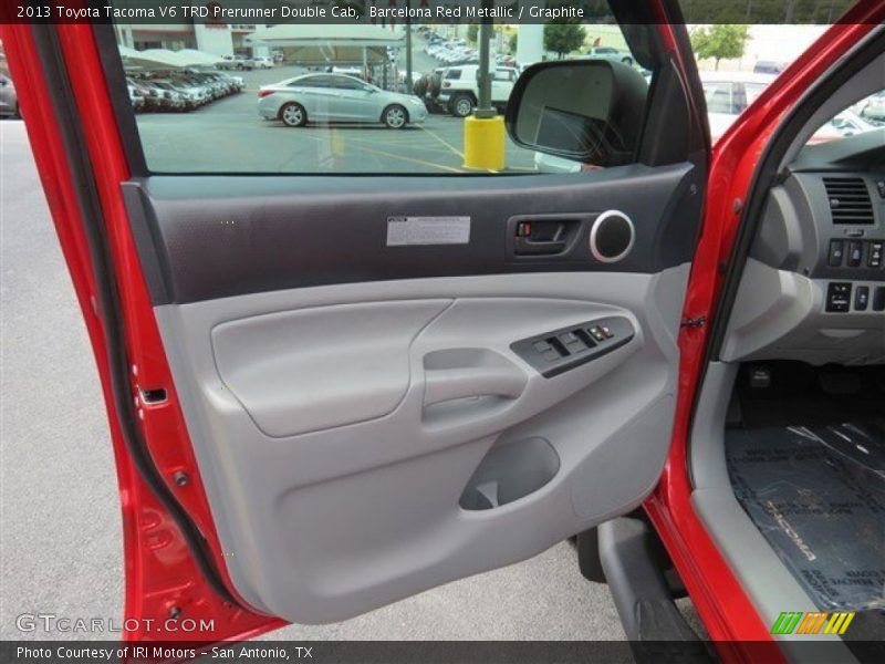 Barcelona Red Metallic / Graphite 2013 Toyota Tacoma V6 TRD Prerunner Double Cab