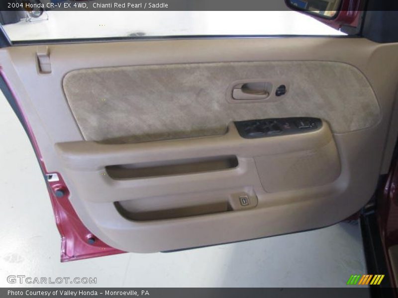 Chianti Red Pearl / Saddle 2004 Honda CR-V EX 4WD