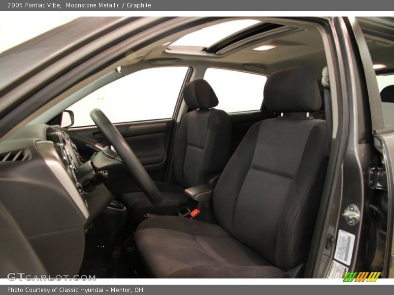 Moonstone Metallic / Graphite 2005 Pontiac Vibe