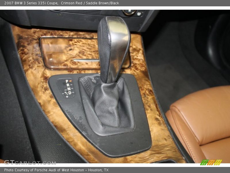 Crimson Red / Saddle Brown/Black 2007 BMW 3 Series 335i Coupe