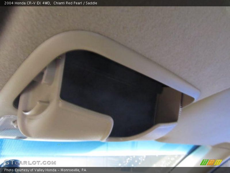 Chianti Red Pearl / Saddle 2004 Honda CR-V EX 4WD